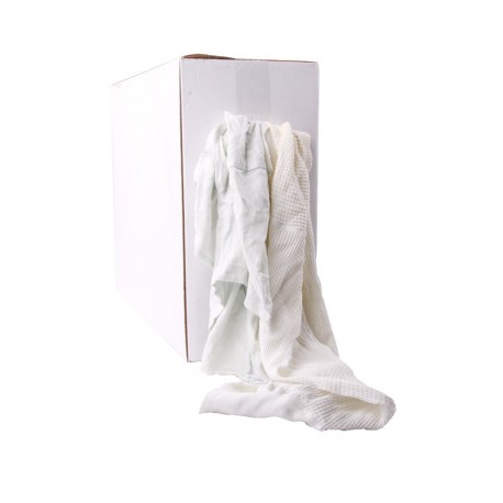 Chiffons supérieurs blancs (10 kilos)