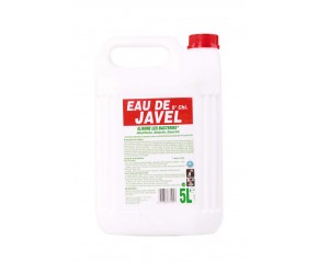 Eau de javel de 5 litres