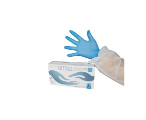 Gants nitrile jetables